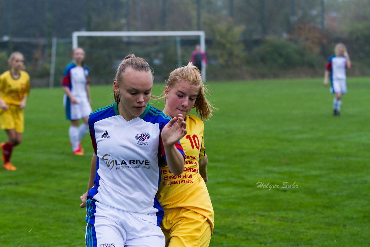 Bild 124 - B-Juniorinnen SV Henstedt Ulzburg - JSG Sdtondern : Ergebnis: 1:3